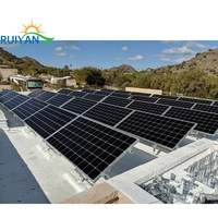Système d'énergie solaire domestique 3KW 4KW 5KW 6KW Système d'énergie hybride à panneau solaire pour usage domestique