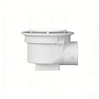 Extracteur d'air de style moderne à vente chaude, ventilateur d'évacuation de salle de bain monté au plafond de 10 pouces avec lumière
