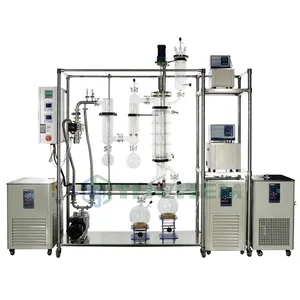 YHCHEM sıcak satış YMD200 CBD yağ çıkarma makinası moleküler damıtma 5L/h