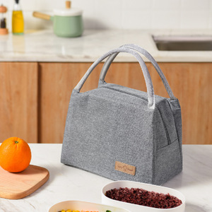 <span class=keywords><strong>Bolsa</strong></span> de almuerzo térmica aislada grande para niños y mujeres de moda reutilizable lavable portador de <span class=keywords><strong>alimentos</strong></span> suaves a prueba de fugas caja de almuerzo escolar - Product Image 5