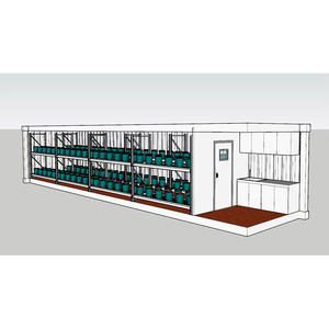 Contenedor Agrícola Inteligente AGG Grande de 40 pies, 8 Niveles, Cultivo Vertical Hidropónico de Forraje de Cebada, Casa de Cultivo Automática con Fertilización - Product Image 4