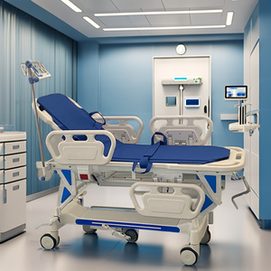 Vehículo de Transporte para Pacientes de UCI, Vehículo de Transporte Hospitalario con Cuatro Barandas de Seguridad para el Transporte de Pacientes en Emergencias - Product Image 3