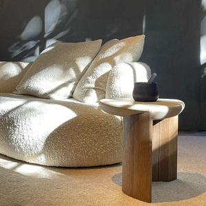 OEM ODM mesa auxiliar moderna de madera maciza para sala de estar mesa de centro de travertino de piedra <span class=keywords><strong>Natural</strong></span> Irregular muebles para el hogar - Product Image 3