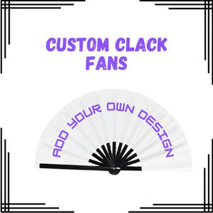 Personalisierter Papier-Bambus-Fächer mit Eigenem Logo und Fotodruck für Geschäftsveranstaltungen, Geburtstagsfeiern, Werbung und Souvenirs - Product Image 6