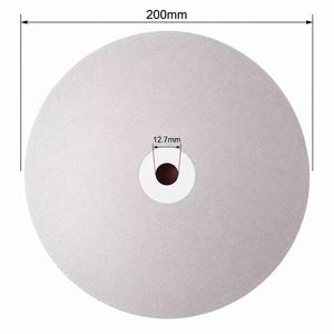 Grit1500 钻石涂层 8 英寸 X 1/2 英寸平面磨轮 珠宝研磨盘 钻石抛光盘 用于宝石玻璃 - Product Image 2