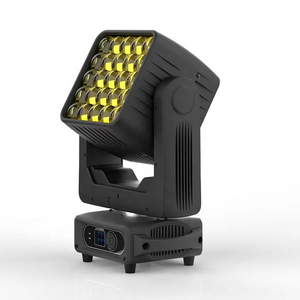 <span class=keywords><strong>Lampe</strong></span> de scène LED DMX512 RDM 500W 25pcs 15W Tianxin LED, contrôle maître-esclave, aspect métallique noir pour spectacle de scène - Product Image 2