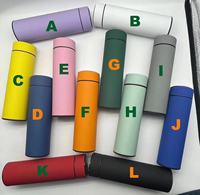 Bouteilles d'Eau Intelligentes Isothermes de Haute Qualité 500 ml avec Logo Personnalisé et Affichage LED de la Température