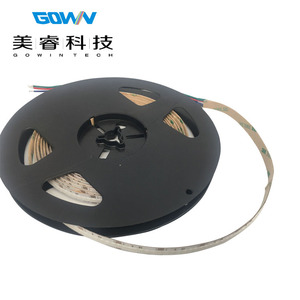 Tira de <span class=keywords><strong>LED</strong></span> Cob RGB de alta densidad de 10MM multicolor DC12V 24V 840led/M controlada por aplicación para PCB - Product Image 4