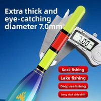 Flotteur de pêche électronique intelligent à détection de gravité, changeant de couleur, vente en gros, OEM