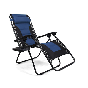 Padded <strong>Zero</strong> <strong>Gravity</strong> Lawn Chair Anti <strong>Gravity</strong> Lounge Chair Adjustable <strong>Recliner</strong> - Product Image 1