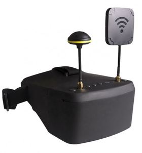 Cool Design <span class=keywords><strong>VR</strong></span> AR 5.8G FPV Lunettes EV800D DVR Verre Double Antenne <span class=keywords><strong>Casque</strong></span> Batterie Récepteur RC Racing <span class=keywords><strong>Drone</strong></span> UAV - Product Image 1