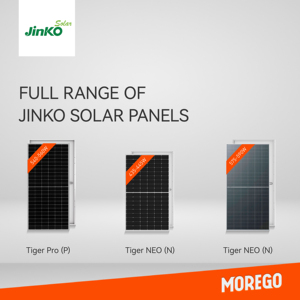 แผงโซลาร์เซลล์แบบสองหน้า (Bifacial) กระจกสองชั้น กำลังไฟ 590w 585w 580w 600W ชนิด N-Type สำหรับระบบพลังงานแสงอาทิตย์แบบเชื่อมต่อกับระบบไฟฟ้า (On Grid) ขนาด 50kw รุ่น JKM560-590N-72HL4-BDV - Product Image 4