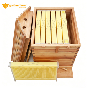 Colmena de abejas con flujo automático y revestimiento de cera para una fácil cosecha de miel, equipo de apicultura - Product Image 6