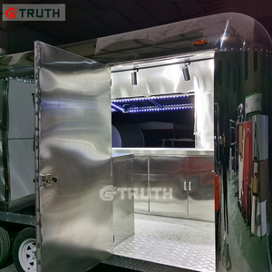 Di động hai tầng xe tải năng lượng mặt trời ba bánh thực phẩm <span class=keywords><strong>trailers</strong></span> cartunited tiểu bang tiêu chuẩn trang bị đầy đủ thực phẩm Trailer - Product Image 5