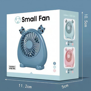 Ventilador de escritorio Panda de 10,3 cm x 4,5 cm x 11,9 cm, recargable por USB, silencioso, sin aspas, para dormitorio y oficina - Product Image 4