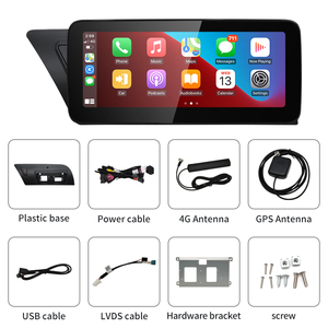 STWEI Prix d'usine 10,25 pouces Android 14 AUTO Carplay pour lecteurs vidéo de voiture AUDI A4 A5 B8, navigation GPS, écran multimédia central - Product Image 6