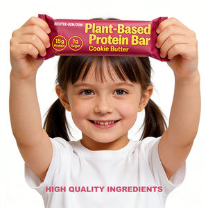 Barre nutritionnelle à base de produits végétaliens, aliment instantané, riche en protéines, barre protéinée, faible teneur en glucides, sans gluten, barre aux noix, populaire pour les enfants - Product Image 5