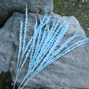 Hierba Plateada Artificial de 100cm-200cm, Decoraciones de Plástico para Bodas, Paisajismo de Eventos y Marcadores de Pasillos - Product Image 4
