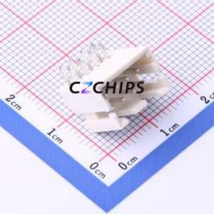 HC-XHD-2*4AW Wire-to-Board Pin Header Bent Lead Through Hole,P=2.5mm Connector 2x4P 2.5mm Right Angle Insert DF1B - Product Image 1