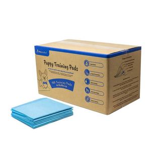 แผ่นรองซับฉี่สุนัขและลูกสุนัขแบบใช้แล้วทิ้ง 2026Basics Super Absorbent 6 ชั้น ป้องกันการรั่วซึม สำหรับฝึกขับถ่าย สินค้าขายดี - Product Image 4