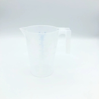 Détient Plus de 1 Pinte (16oz) Verser Tasses 1/2 Litres Mélange Pichet Cruche SANS BPA 500ml Gradué En Plastique Cruche De Mesure