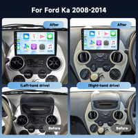 Estéreo para Auto Android para Ford Ka 2008-2014, Reproductor Multimedia de 9 Pulgadas, Estéreo para Auto con Soporte para Carplay, DVR y Bluetooth