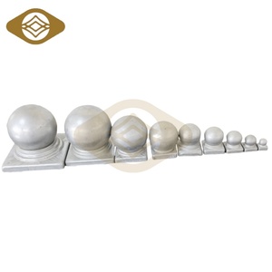 Tappi per montanti <span class=keywords><strong>in</strong></span> acciaio zincato e copertura per pilastri forgiati accessori decorativi per cancelli recinzioni corrimano e balaustre - Product Image 2