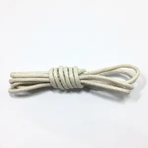 Round Wax Shoe Lace Many Available Colors Round Waxed Boot Laces Leather Shoes Laces