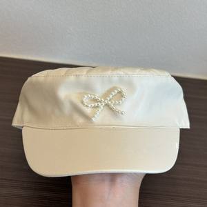 Mode bébé filles enfant enfants <span class=keywords><strong>marin</strong></span> gavroche chapeau grille en cuir PU violon boulanger garçon chapeaux avec perles casquette - Product Image 3