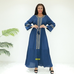 Abito africano manica <span class=keywords><strong>a</strong></span> <span class=keywords><strong>palloncino</strong></span> abaya AY moda 8834 Cameroon abbigliamento da donna - Product Image 5
