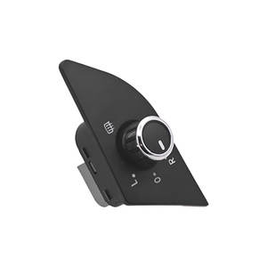 561959565C Bouton de commande de réglage du rétroviseur électrique ABS pour placement gauche sur Volkswagen pour les voitures Passat B7 - Product Image 4
