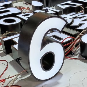 Lettres lumineuses LED personnalisées pour l'extérieur et l'intérieur, <span class=keywords><strong>logo</strong></span> 3D, signalisation avec éclairage LED pour la décoration et l'utilisation en magasin de tabac - Product Image 5