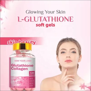 OEM 5000mg Glutathion Kollagen Kapsel KAPSELN Private Label Haut aufhellung Glutathion Sofe Gel Kollagen Ergänzungen - Product Image 2