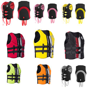 Sangle réglable ceinture d'entrejambe gilet de sauvetage épais EPE mousse grande flottabilité Impact veste de sécurité pour bateau canoë Kayak voile <span class=keywords><strong>surf</strong></span> - Product Image 2