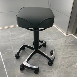 Hydraulic Pedicure <b>Stool</b> <b>Salon</b> Foot Spa Chair Swivel Rolling Nail Technician Seat Metal Base for Beauty Studio - Product Image 2
