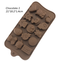 Shenhong — moule à chocolat en Silicone 3D, outils de cuisson amusants pour la gelée de bonbons, numéros de gâteaux, fruits, Gadgets de cuisine, bricolage, maison, nouveauté