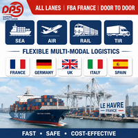 Transport maritime Chine vers France Le Havre Fos DDP Porte à Porte FCL LCL Service de transitaire logistique express