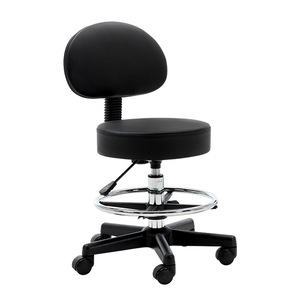 Taburete Hidráulico Ajustable para Salón, Taburete de Trabajo de Altura Ajustable en Cuero PU Impermeable para Salón de Belleza, Spa, Tienda de Uñas y Tatuajes - Product Image 6
