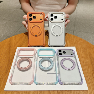 เคสแม่เหล็กตั้งได้สำหรับ iPhone 17 Pro Max พร้อมรหัส UPC, เคสใสสำหรับ iPhone 18 Pro Max - Product Image 1