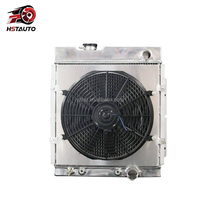 Radiateur en aluminium complet avec cache-ventilateur pour Ford Falcon Sedan Delivery Mustang / Mercury Comet 1963-1966, pièce auto, radiateur de voiture