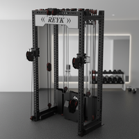 Rack de Squat en Acier Carbone de Haute Qualité Ultime, Modèle REYK-16, 400 kg, pour la Musculation en Salle de Sport