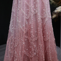 Robes de soirée sirène élégantes Sharon Said SS709 pour femmes, ornées de perles et de paillettes, en dentelle, style licou, pour anniversaires et occasions spéciales, vente en gros