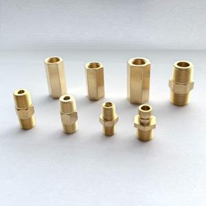 وصلة نحاسية مخصصة، موصل أنابيب، وصلة سداسية مستقيمة، محول توصيل - Product Image 4