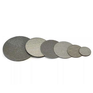 30*5mm 50*5mm 50μ m Acier inoxydable 316L Feuille filtrante frittée en poudre multicouche Filet tissé Filet de traitement des eaux usées - Product Image 2