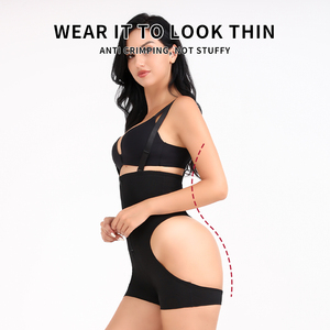 Sxlh Body Shaper Réaliste Grande Taille Hanche Shaper Corsets Respirant Taille Minceur Gaine Ventre Plat Lifting Des Fesses Shaper - Product Image 2