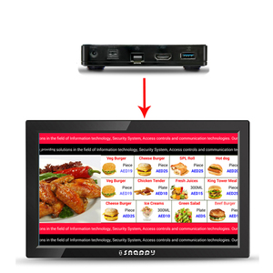 4K UHD restaurante de comida rápida de señalización Digital tableros de menú reproductor de medios - Product Image 3