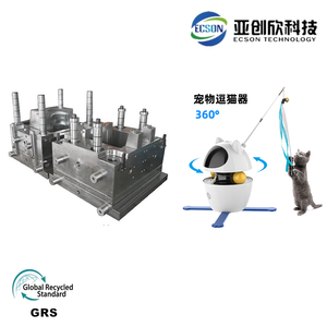 Maßgefertigtes Automatisches Intelligentes Katzenspielzeug-Set PP Nachhaltig Multifunktional Präzisions-Spritzguss Leckageball-Stab - Product Image 4