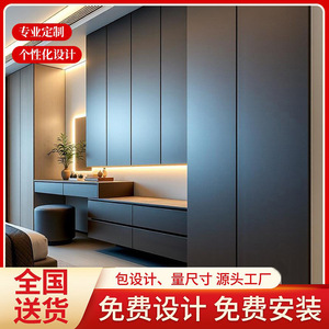 Armario de Acero Inoxidable Personalizado para Dormitorio, Almacenamiento de Piso a Techo, Personalización Completa para el Hogar, Directo de Fábrica - Product Image 5