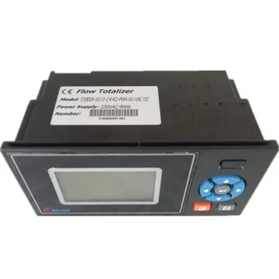 F3000x medidor de fluxo de calculadora lcd, indicador de fluxo e total de fluxo
