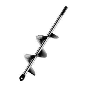 Broca para perforar postes, 20 cm de diámetro, eje de 6 pulgadas, operación manual, para plantar en el jardín y perforar el suelo - Product Image 2